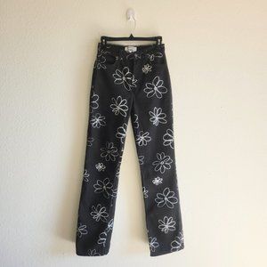 Reformation Daisy High Rise Straight Long Jeans